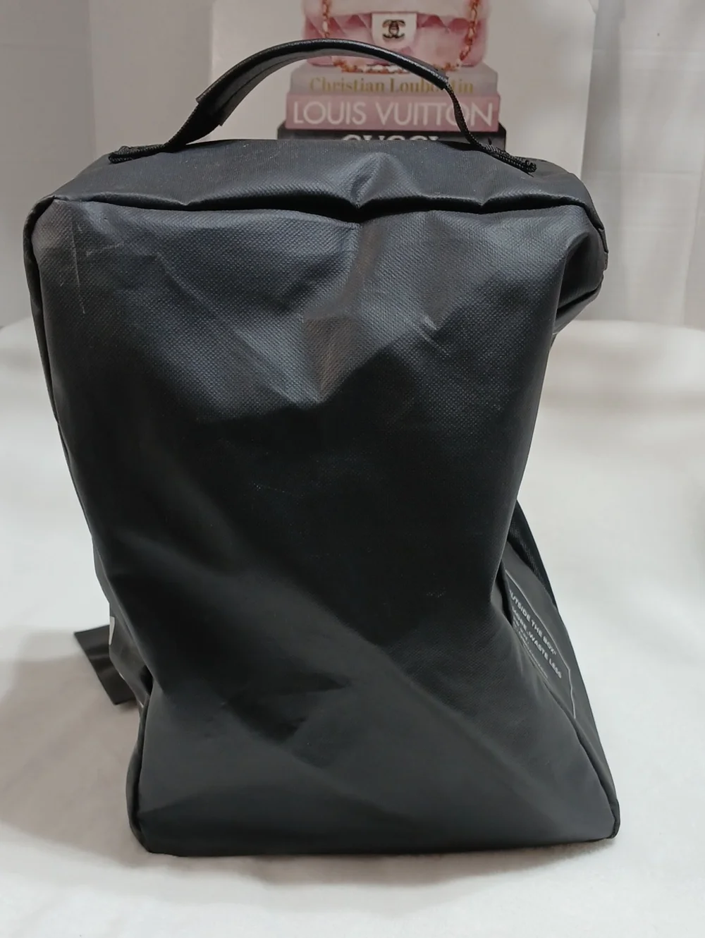Black Mesh Travel Shoe Bag NWT Unisex